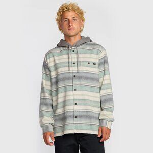 Billabong Long Sleeve Flannel Baja Shirt Jacket NWT